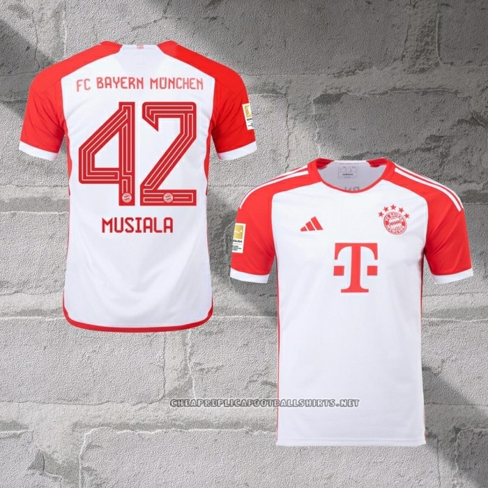 Bayern Munich Player Musiala Home Shirt 2023-2024